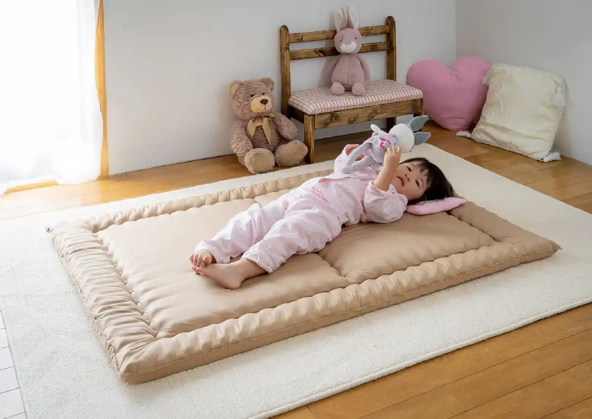 赤ちゃんの身体や脳の成長に影響を与える睡眠に大切なベビー敷布団