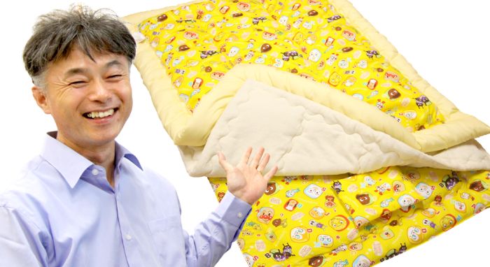 櫻道ふとん店では、職人の手づくりで、お子様の保育園用のお昼寝敷布団をおつくりいたします。