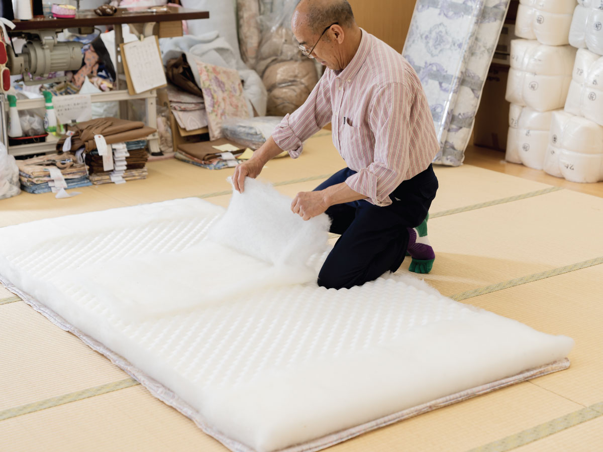 中高式構造は機械で作ることは難しい職人の技