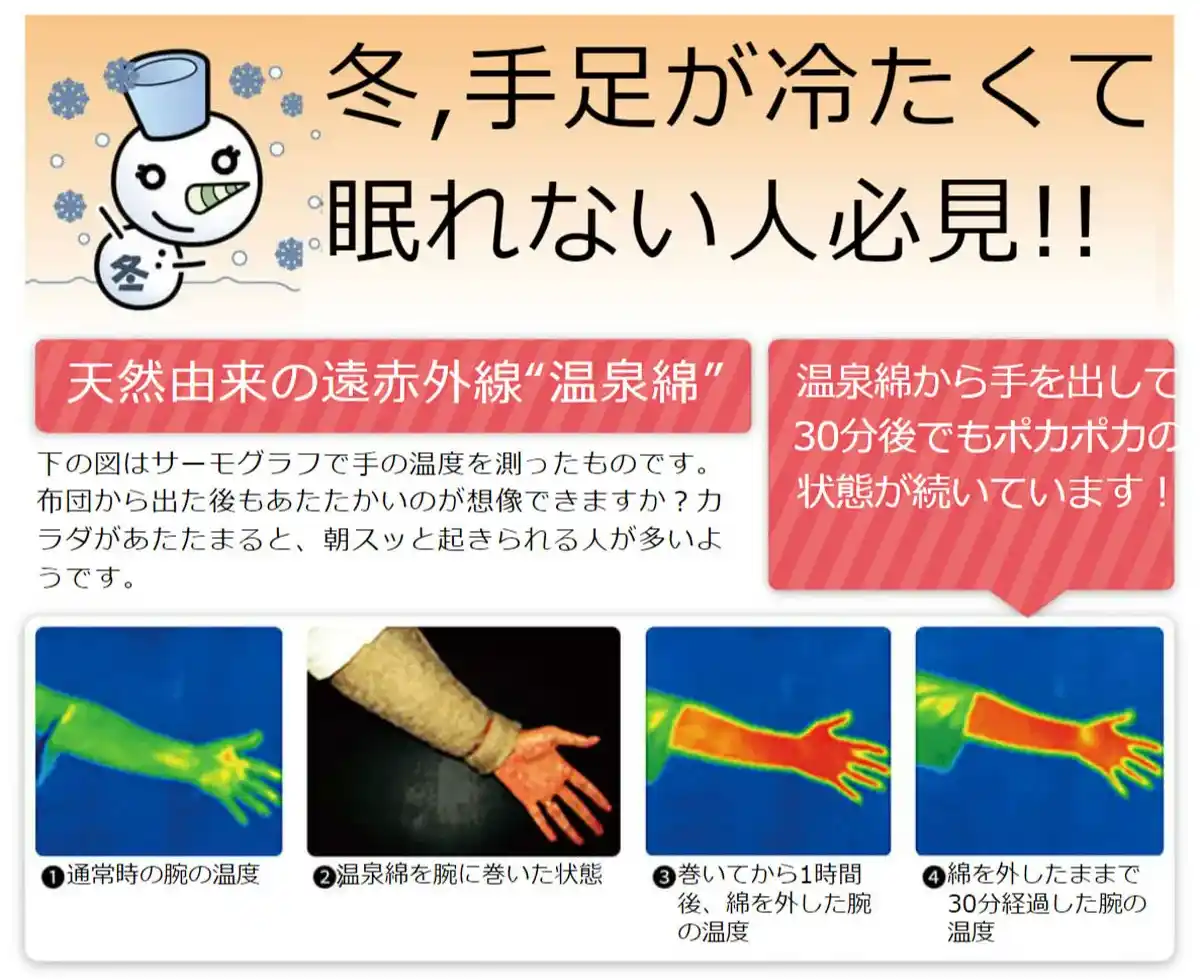 冬、手足が冷たくて眠れない人必見！！