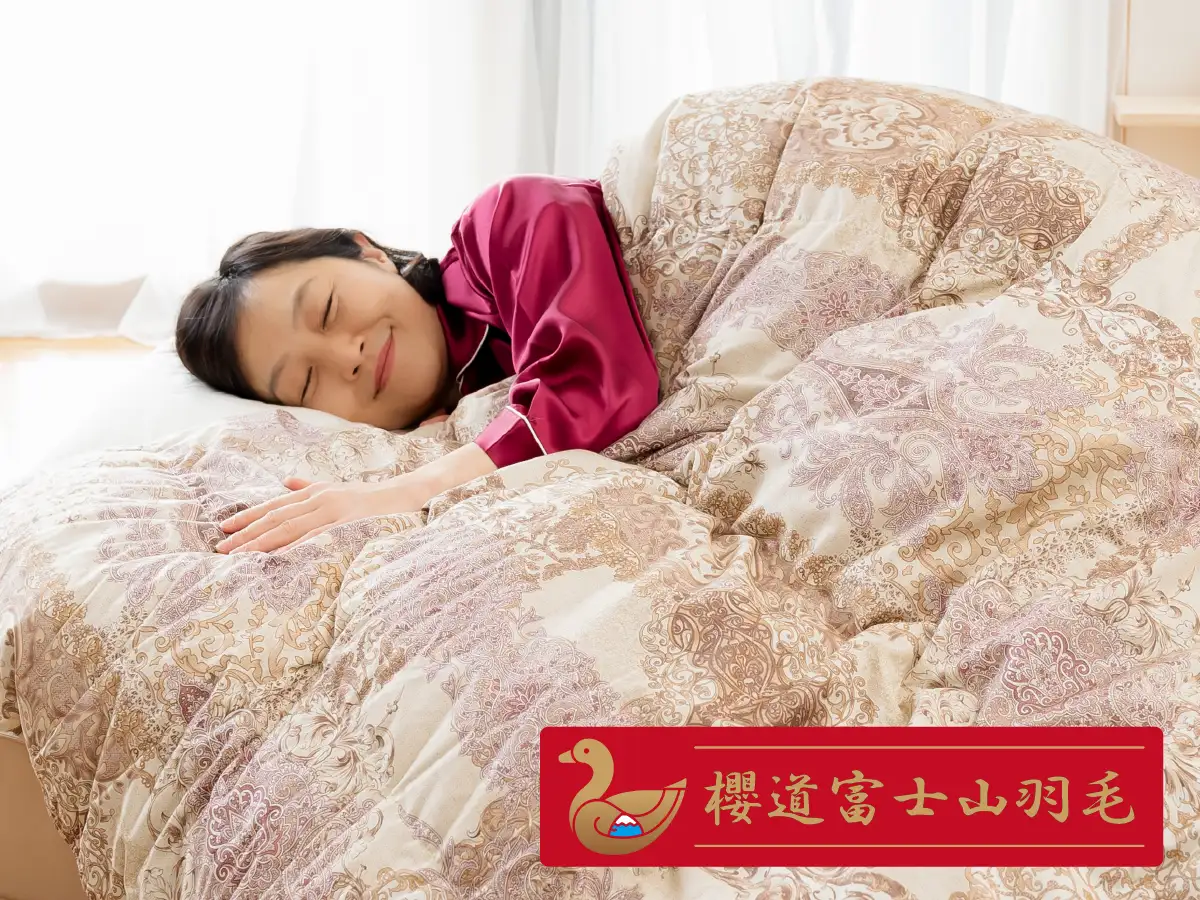 羽毛布団の達人としてTV出演